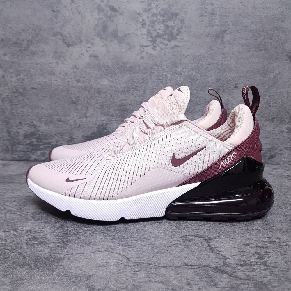 NIKE Air Max 270 Shoes Womens 10.5 Mens 9 Silt Red Burgundy Crush HJ3222-601
